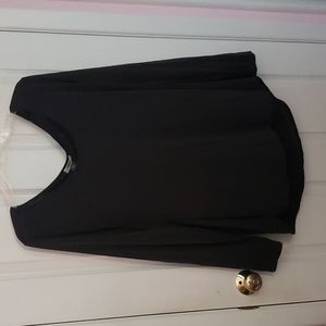 Black long sleeve shirt